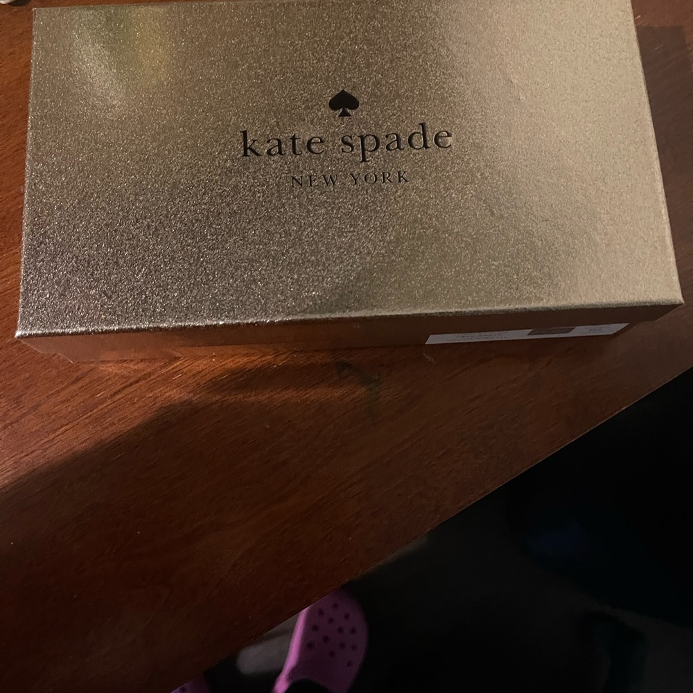 Kate Spade Pink Glitter Wristlet Wallet - Picture 4 of 7